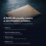 Why a UK resident receives a Form 1099-DA and what it does and does not show