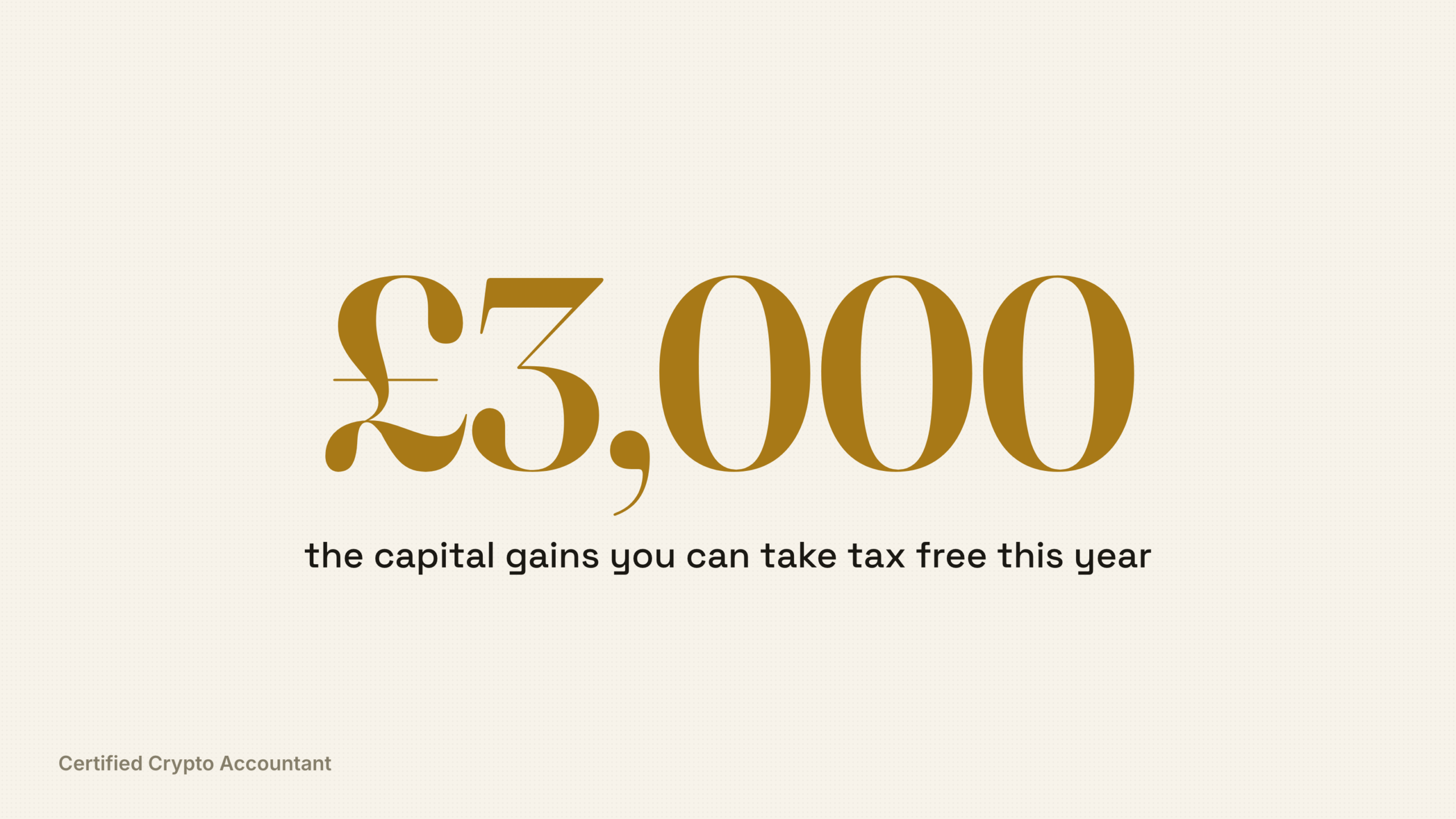 cover capital gains tax allowance