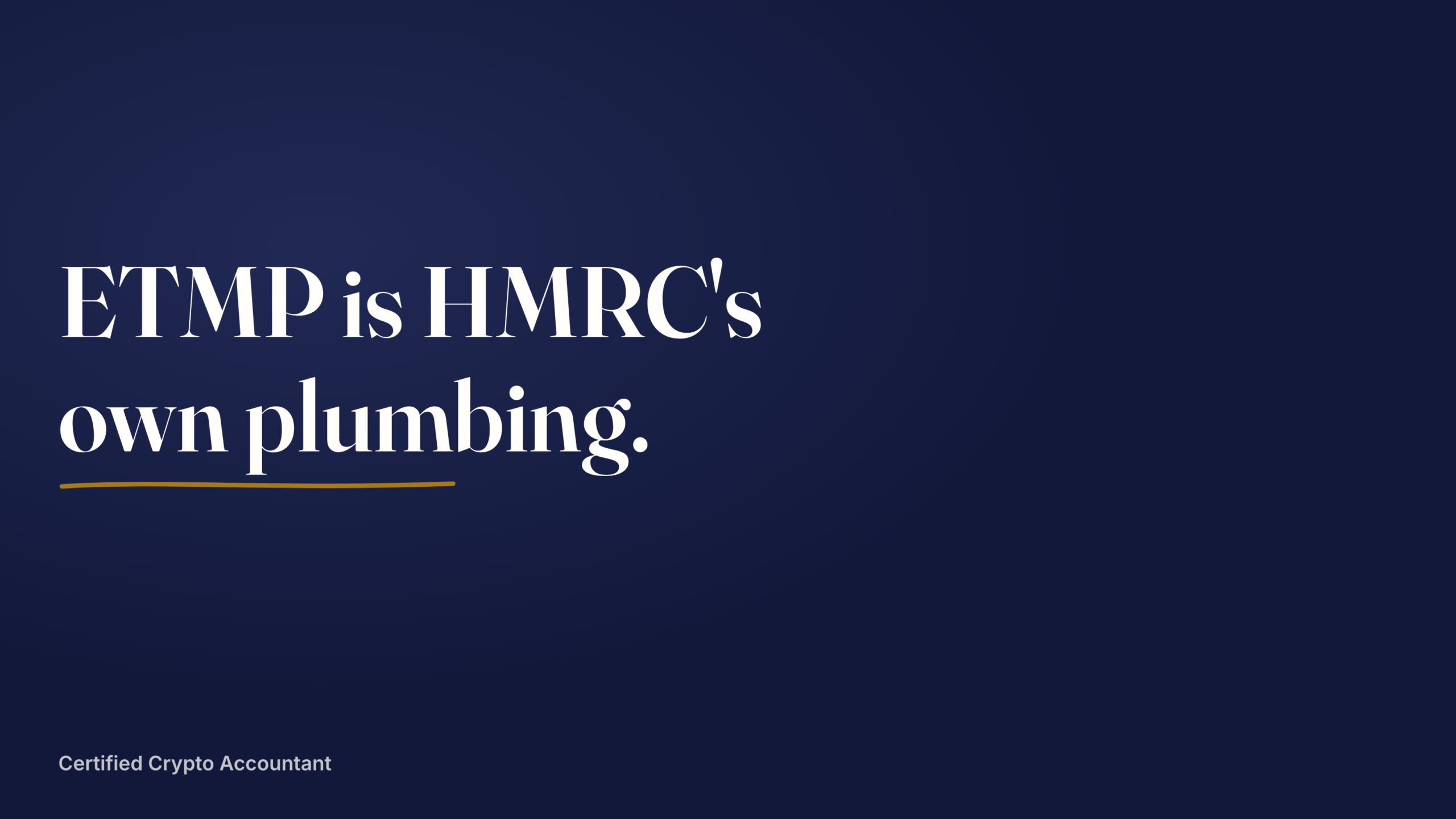 cover hmrc etmp