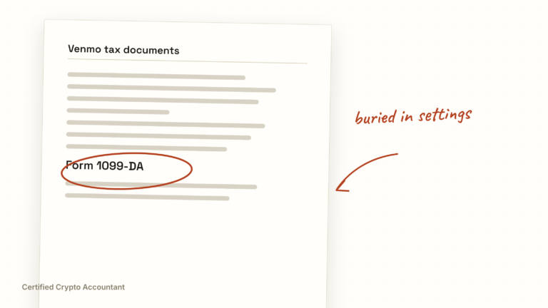 cover venmo crypto tax documents what you get and where to find them