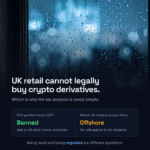 The FCA banned crypto derivatives for UK retail clients, but tax still applies to UK residents