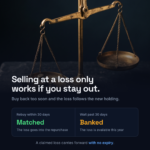The 30 day rule matches a repurchase against your loss, removing the tax benefit