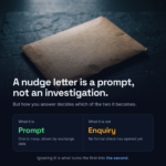 An HMRC crypto nudge letter is a prompt rather than a formal investigation