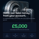 HMRC Direct Recovery of Debts leaves at least 5000 pounds across your accounts