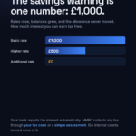 Personal Savings Allowance of 1000, 500 and nil by income tax band